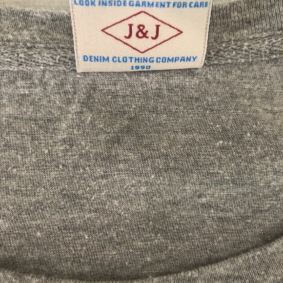 Jack & Jones Originals T-Shirt With Pocket and Asymmetrical Seam - Picture 6 of 7